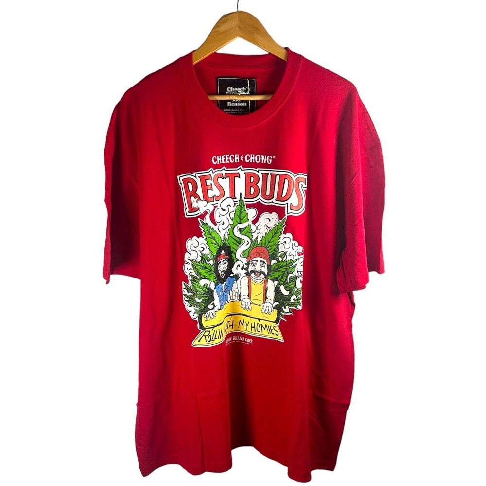 NWT Cheech & Chong Rolling With My Homies T-shirt Men’s XXL | Streetwear Urban